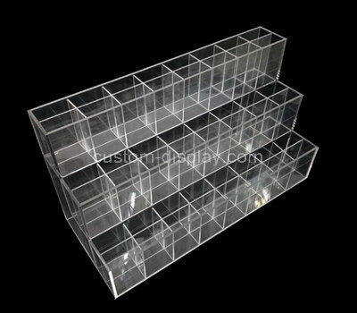 perspex multi compartment storage box