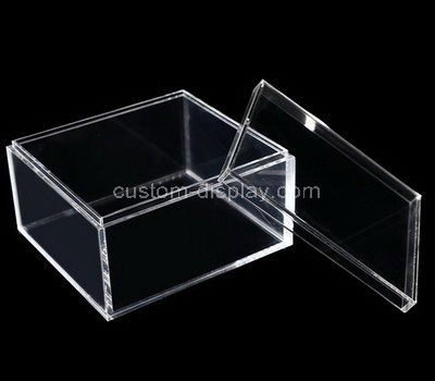 acrylic storage box with lid
