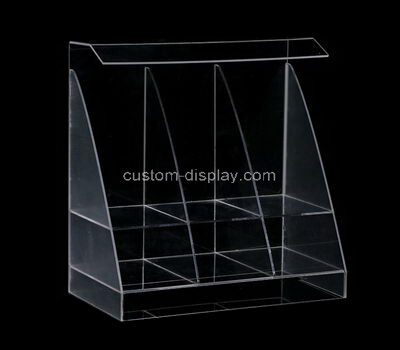 Acrylic compartment box rack