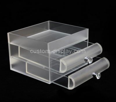 acrylic 3 drawer box