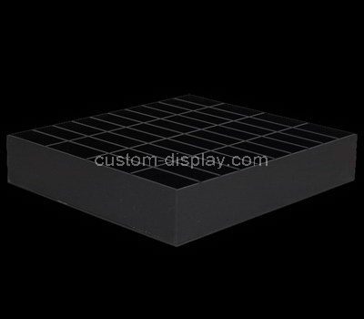 Black acrylic multi grids organizer box