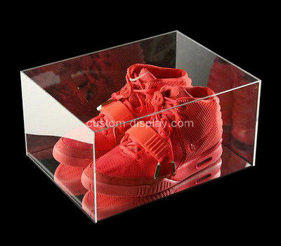 Clear acrylic shoe storage box