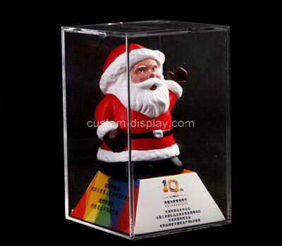 Clear acrylic Santa Claus storage case