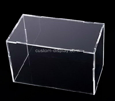 Transparent acrylic display cases