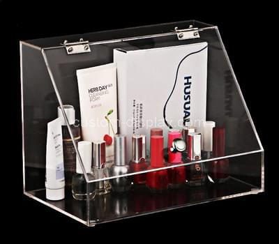 Custom clear acrylic cosmetic organizer box