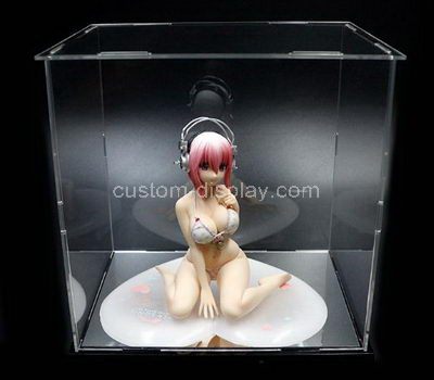 Custom clear acrylic figure display box