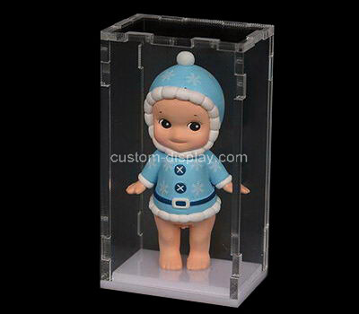 Custom small clear acrylic figure display box