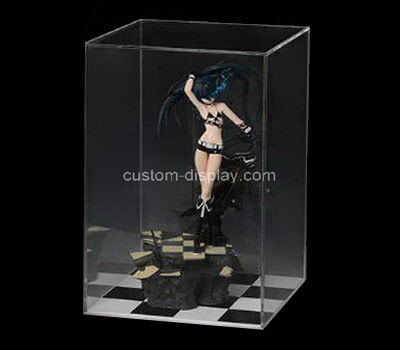 Custom clear acrylic figure display case
