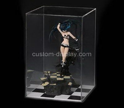 Custom clear acrylic figure display case