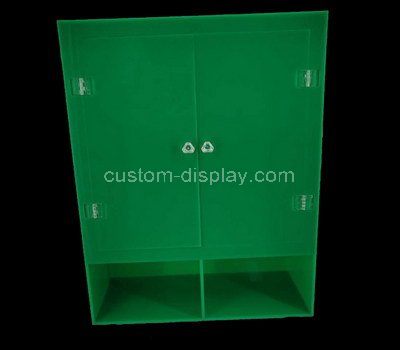 Custom design acrylic cabinet with doors