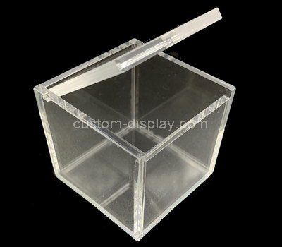 Custom design square acrylic box with lid