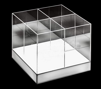 Custom design 4 grids acrylic display box