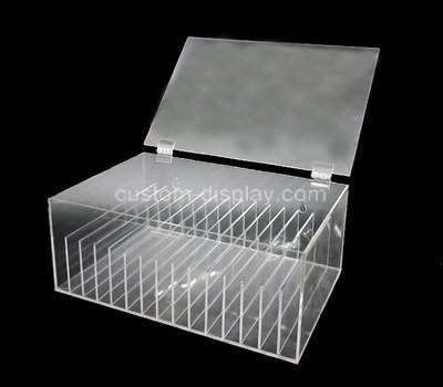 Custom design multi grids acrylic file holder