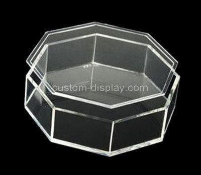 Custom Octagon acrylic storage box