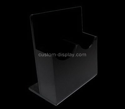 Custom black acrylic pamphlet holder