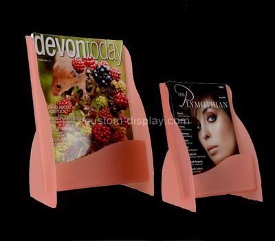 Custom acrylic magazine holders