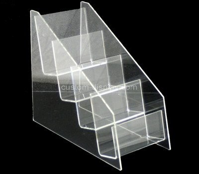 Custom 4 tiered acrylic pamphlet holder