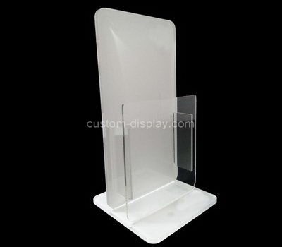 Custom counter top acrylic leaflet holder