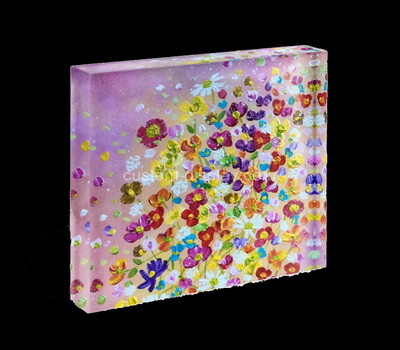 Custom lucite UV printing block