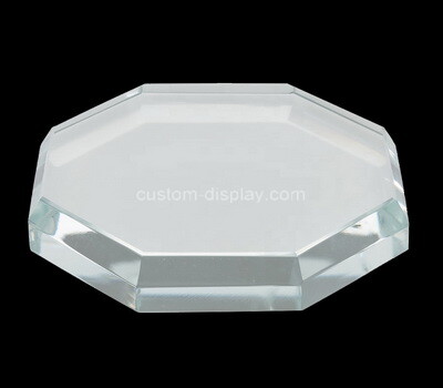 Custom lucite beveled block