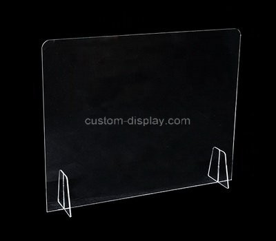 Custom acrylic table divider partition shield