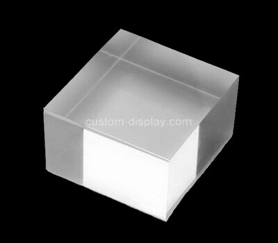 Custom clear perspex block