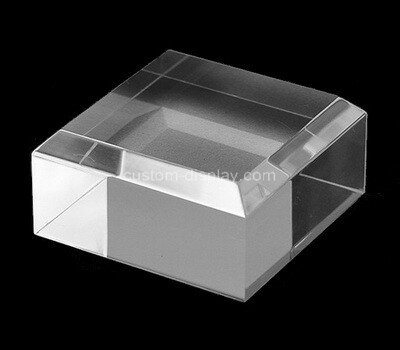 Custom acrylic beveled display block