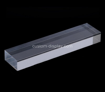 Custom clear plexiglass paperweight