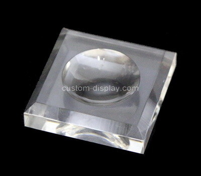 Custom clear plexiglass soap dish