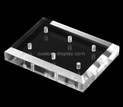 Custom perspex beveled display block