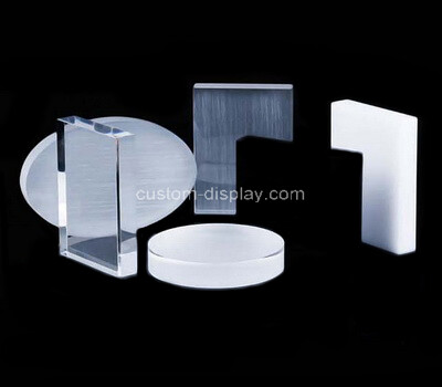 Custom perspex jewelry display blocks