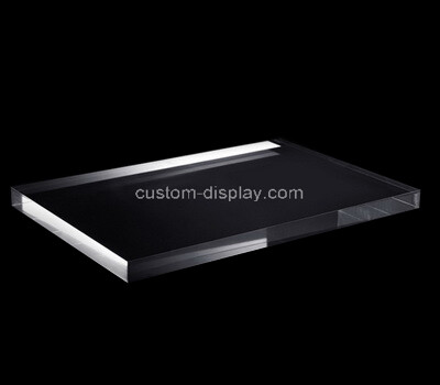 Custom clear perspex display block