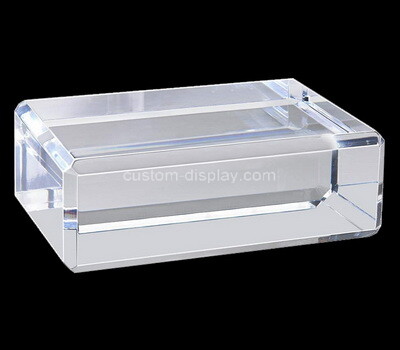 Custom clear acrylic display block