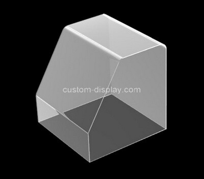 Custom front slanted acrylic display box