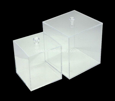 Custom square acrylic boxes