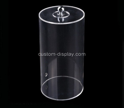 Custom round acrylic box