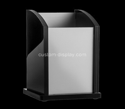 Custom table top plexiglass remote controller holder