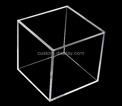 Custom square clear plexiglass case
