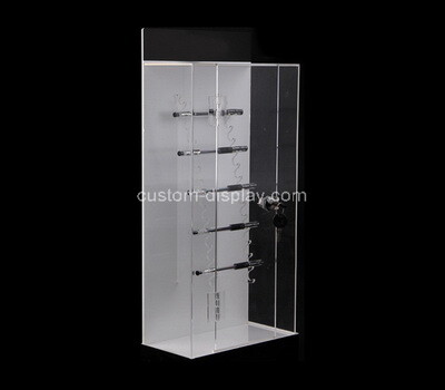 Custom plexiglass locking display cabinet