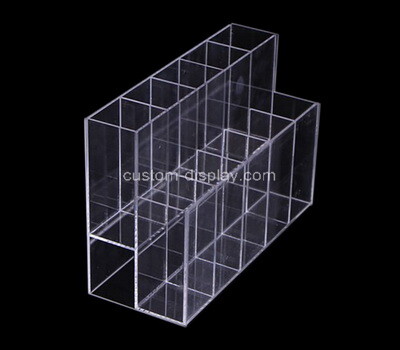 Custom 2 tiers 10 grids plexiglass organizer holders