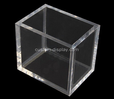 Custom square clear plexiglass display box