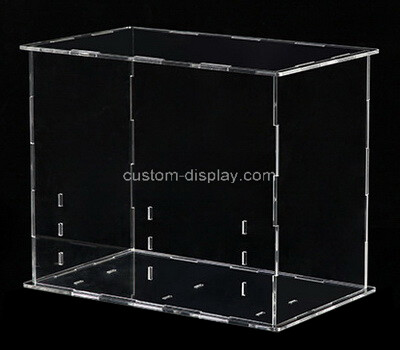 Custom clear plexiglass collapsible display box