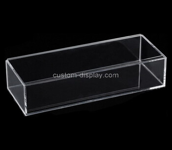 Custom long clear plexiglass display case