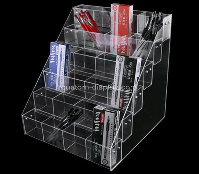 Custom multi grids clear acrylic retail display organizer box