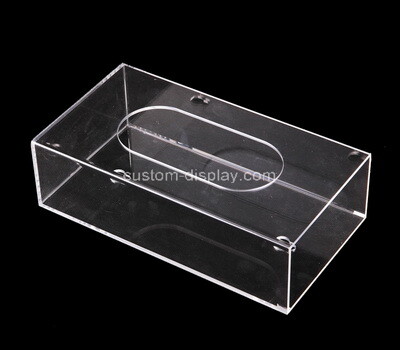 Custom clear acrylic tissue paper holder