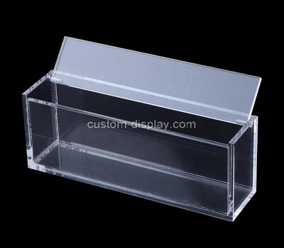 Custom narrow perspex box with lid