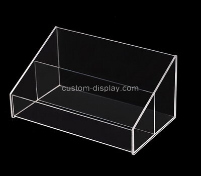 Custom 2 grids clear acrylic box