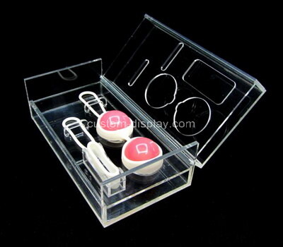 Custom plexiglass organizer box