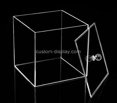 Custom square plexiglass box