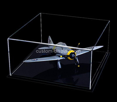 Custom perspex model plane display box